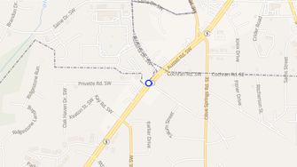 Map for Highland Grove - Marietta, GA