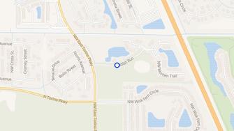 Map for Sanctuary at Winter Lakes - Port Saint Lucie, FL