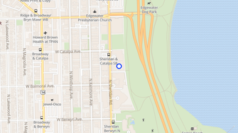Map for 5445 Edgewater Plaza Condo - Chicago, IL