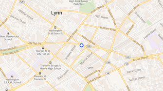 Map for Olympia Square Apartments - Lynn, MA