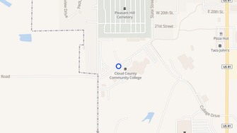 Map for Cloud Company Community College Apartments - Concordia, KS