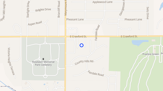 Map for Hillcrest Apartments - Salina, KS