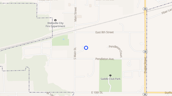 Map for Wellsville Height Apartments - Wellsville, KS