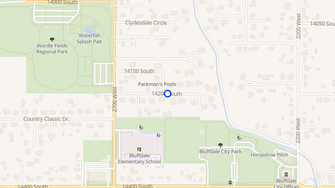 Map for Monarch Meadows Apartments - Riverton, UT