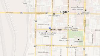 Map for Sean Herrick Apartments - Ogden, UT