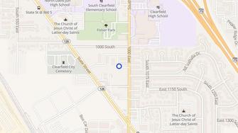 Map for Holly Haven Apartments - Clearfield, UT