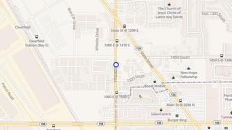 Map for Windsong Apartments - Clearfield, UT