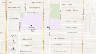 Map for Hermosa Apartments - Oxnard, CA
