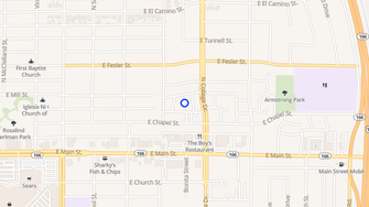 Map for Arbolinda Apartments - Santa Maria, CA