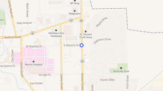 Map for Joanne Gretencord Real Estate - Morris, IL