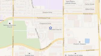 Map for Newport Apartments - Fort Worth, TX