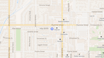 Map for Woodridge Apartments - Northridge, CA