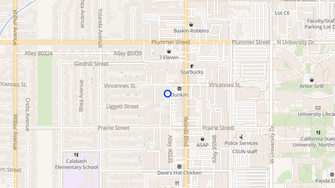 Map for University Commons at Northridge - Northridge, CA