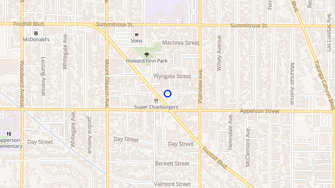 Map for Foothill Gardens - Tujunga, CA