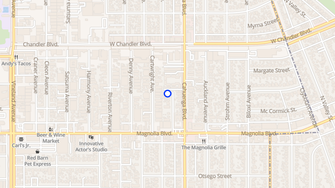 Map for Willowcrest Apartments - North Hollywood, CA