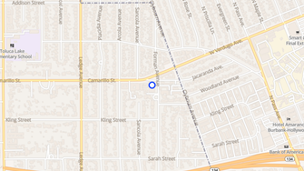 Map for 4771 Forman Avenue Apartments - North Hollywood, CA