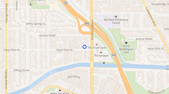 Map for Aqua Vista Apartments - North Hollywood, CA