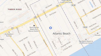 Map for Woods Apartments - Atlantic Beach, SC