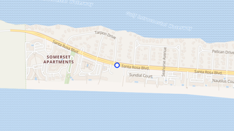Map for Carousel Beach Resort - Fort Walton Beach, FL
