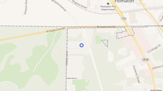 Map for Oakwood Village Ltd - Century, FL