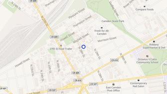 Map for Macedonia Gardens - Camden, NJ