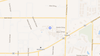 Map for Westminister Apartments - Jonesboro, AR
