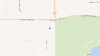Map for Cherry Hill Apartments - Jonesboro, AR