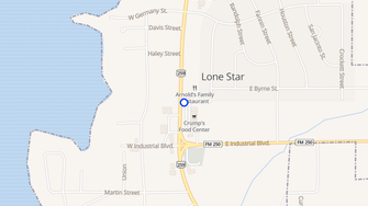 Map for Lone Star Senior Apartments - Lone Star, TX