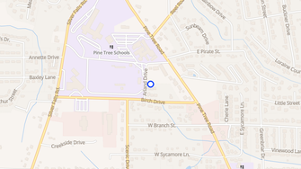 Map for Arland Apartments - Longview, TX
