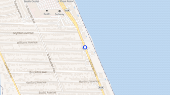 Map for Tropical Manor Motel - Daytona Beach, FL