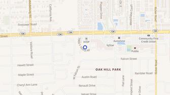 Map for West Creek Ca Gardens Apt - Jacksonville, FL