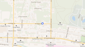 Map for Superior Ridge Apartments - Marquette, MI