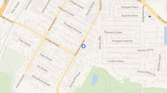 Map for Victoria Manor Apartment - Riverside, CA