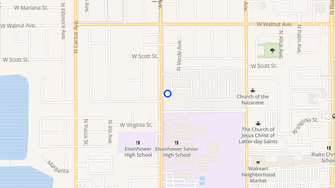 Map for Sierra Pointe Apartments - Rialto, CA