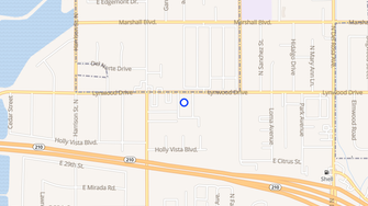 Map for Riviera Apartments - San Bernardino, CA