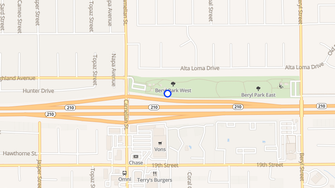 Map for Eastwood Owners Association - Alta Loma, CA