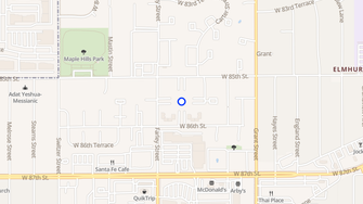 Map for Villa Monterrey Apartments - Overland Park, KS