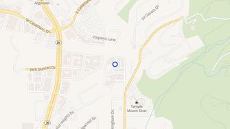 Map for Windrock Apartments - El Paso, TX