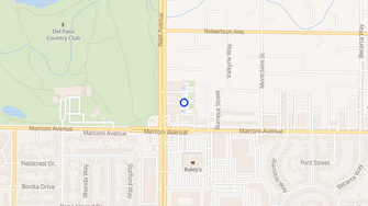 Map for Country Club Apartments - Sacramento, CA