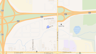 Map for Wood Creek Apartments - Tulsa, OK