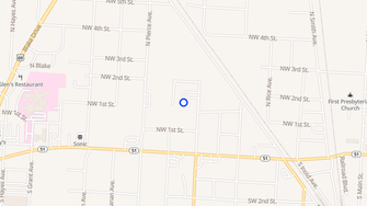 Map for Cross Timbers Apartments - Wagoner, OK