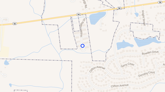 Map for Hidden Valley Apartments - Creedmoor, NC
