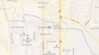 Map for Birkhill on Main Apartments - Murray, UT