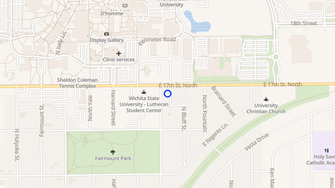 Map for Seventeen60 Apartments - Wichita, KS