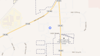 Map for Sherwood Oaks Apartments - Alachua, FL