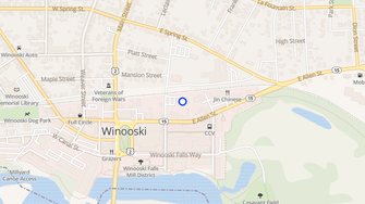 Map for 65 Barlow Street - Winooski, VT