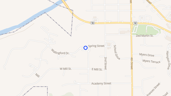 Map for Orange Blossom Apartments - Platte City, MO