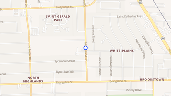 Map for Sycamore Court Apartments - Baton Rouge, LA