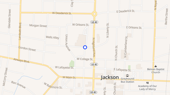Map for Jackson Walk Apartments - Jackson, TN