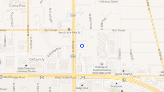 Map for Clifton Terrace Apartments - Omaha, NE